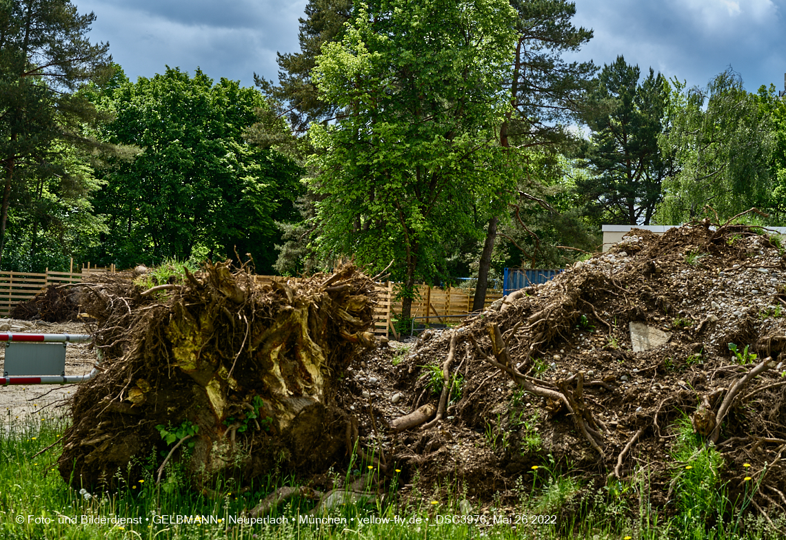 26.05.2022 - Baustelle am Haus für Kinder in Neuperlach